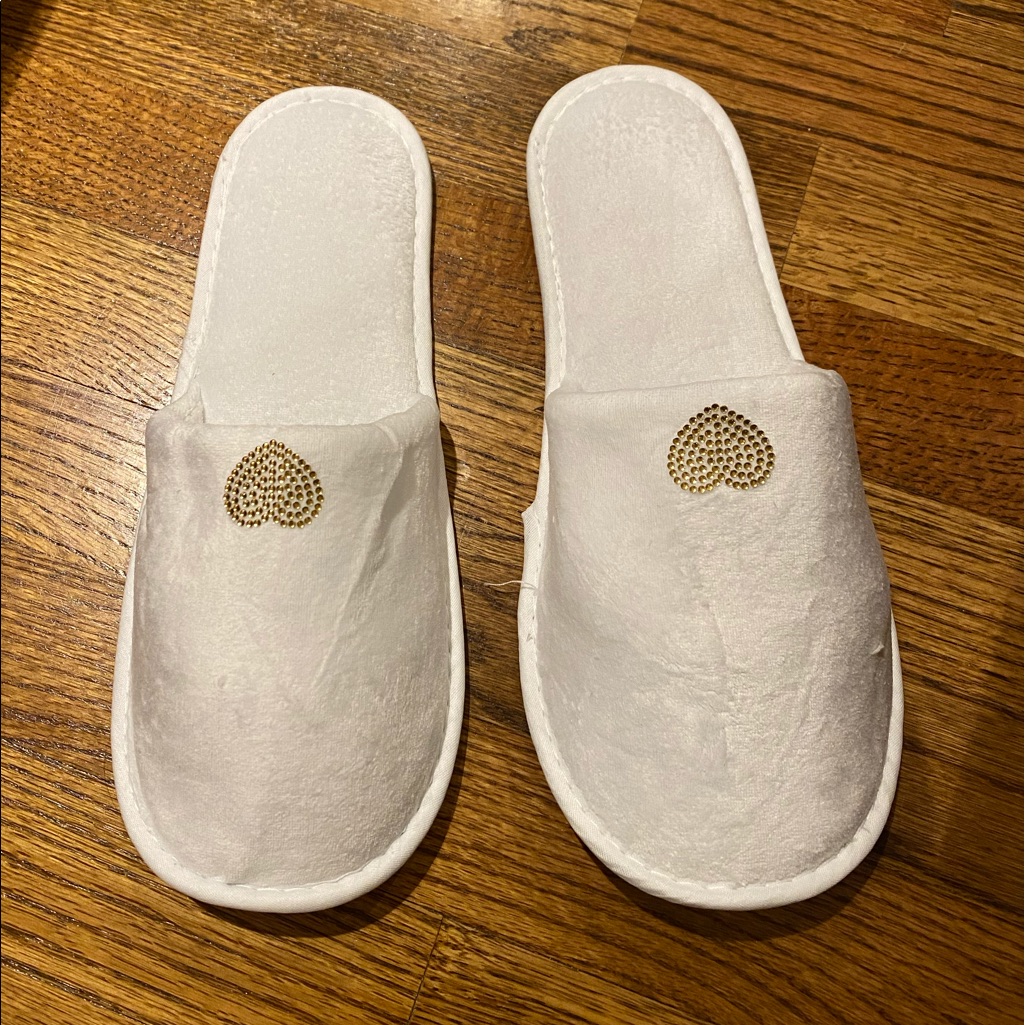 His And Hers Bath Slippers Brand New